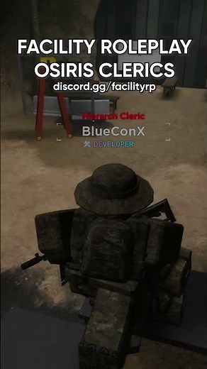 ROBLOX FACILITY ROLEPLAY OSIRIS COLLECTIVE SHOWCASE #shorts