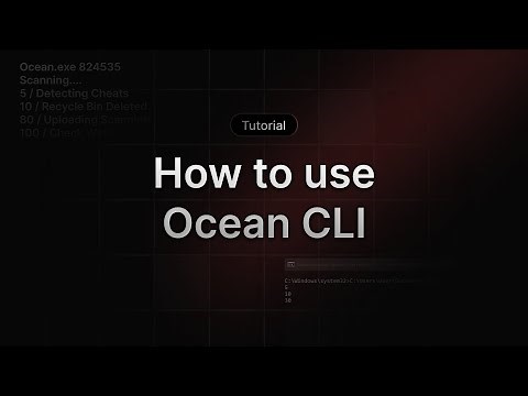 How to use Ocean with CMD | Ocean Anticheat