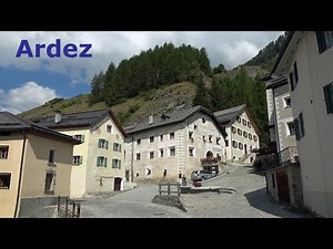 Ardez Village in Engadin, Switzerland