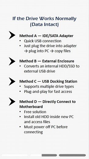 Learn how to recover files from an old computer hard drive in simple, effective steps. #harddrive