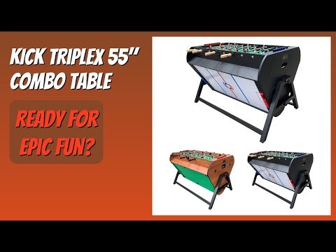 REVIEW (2025): KICK Triplex 55" Combo Table. Features