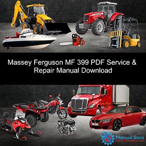 Massey Ferguson MF 399 PDF Service & Repair Manual Instant Download