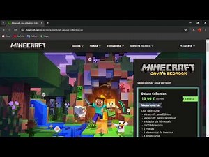 ✅ COMO COMPRAR MINECRAFT PREMIUM | Java y Bedrock | EN 2024!!!🎮🕹️