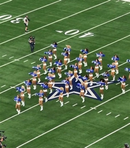 Dallas Cowboys Cheerleaders gameday routine first game of the season