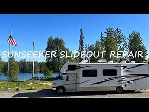 2013 Forrest River Sunseeker RV slide out repair
