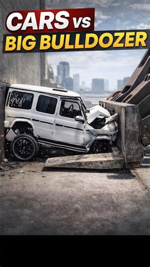 Cars vs Bulldozer – Ultimate Destruction Test!