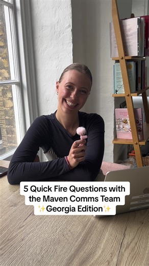5 Quick Fire Questions with the Maven Comms Team