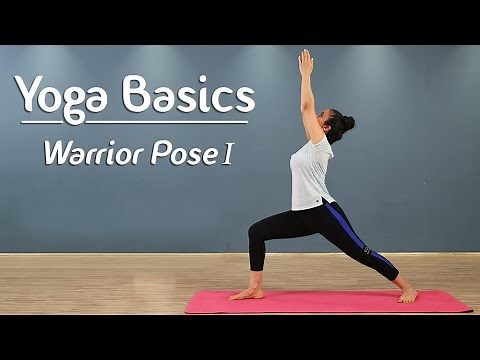 Virabhadrasana 1 | Warrior Pose 1 - Step By Step | Yoga For Beginners - Yoga With AJ