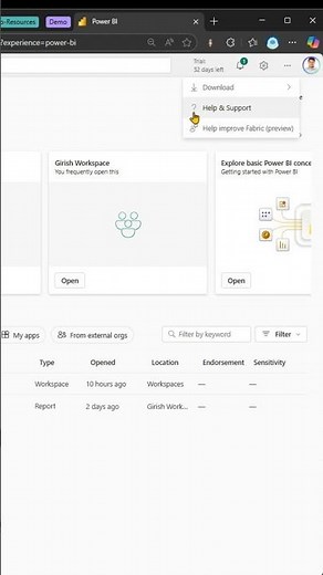 How to view Power BI (Fabric) data location for your tenant? #powerbi #fabric