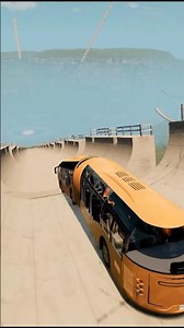 Fire Truck and Bus vs đường dốc tử thần #beamngdrive #lego