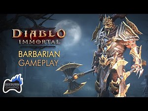DIABLO IMMORTAL Barbarian Gameplay
