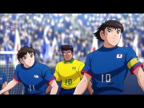captain tsubasa- Japan vs Brazil
