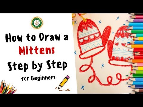 How to Draw a Mittens In Few Simple Steps