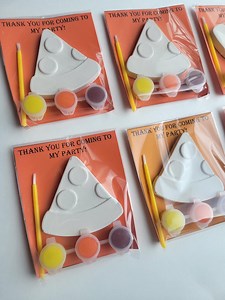 Paint Your Own Pizza/pizza Party Favors/pizza Party/pizza Theme Plaster Set/diy Pizza Kits/craft for Kids/classroom Activities/pizza Birthda - Etsy