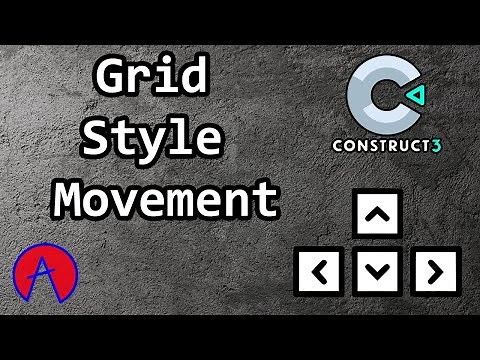 How to add a grid moving system in Construct 3 | Construct tutorials #4