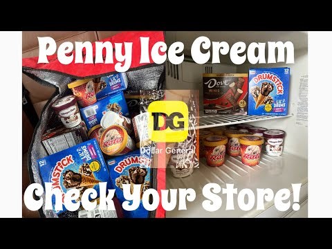 Dollar General Freezer Reset= Penny Ice Cream