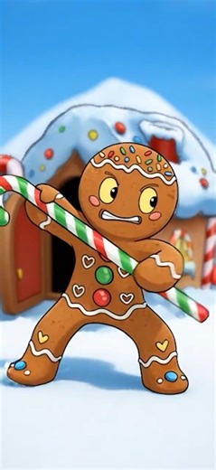 Who will win: Gingerbread Man or Snowman? 🍪⚔️⛄ Epic online arena battle Dynamons World.