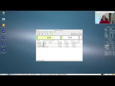 Partitioning a hard drive for dual booting Linux