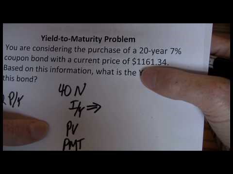 Yield to Maturity