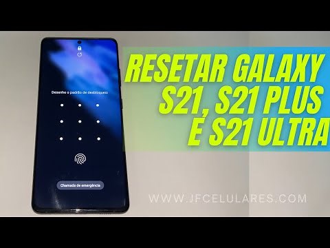 Hard reset Galaxy S21 com tela bloqueada