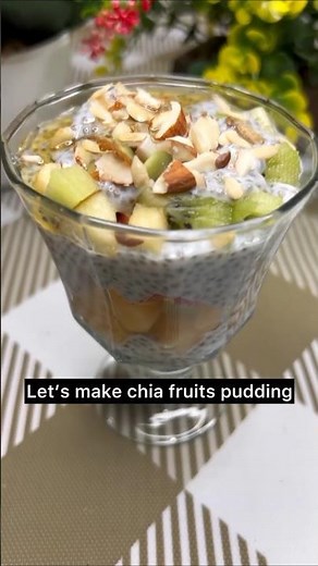 Healthy Chia Pudding Recipe | Best Weight Loss Breakfast | High Fiber #healthyeating #food