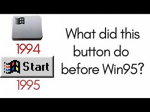Wacky History of the Windows Key