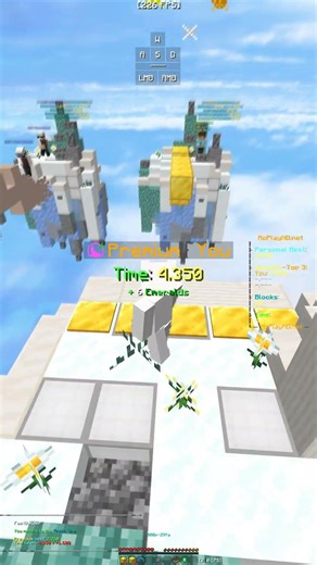 second ever triple extension but it was too low