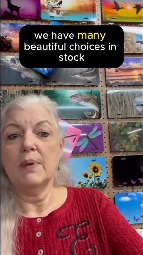 Get a discount on your front license plate order!! | Ellen's Airbrush and Signs