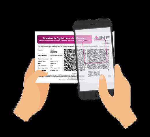 Valida los datos de la Constancia Digital - Instituto Nacional Electoral