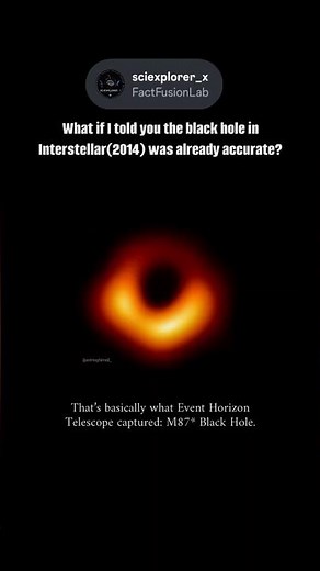 Gargantua black hole #viral #physics #reels #universe #shortsfeed #interstellar #science #blackhole