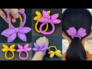 Bow Scrunchies ✅✅ Idea for Scrunchies Sewing tutorial.How to make Scrunchies.