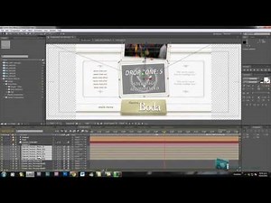 Tutorial after effect modificar un menu de pro motion menu kit part 2 (español)