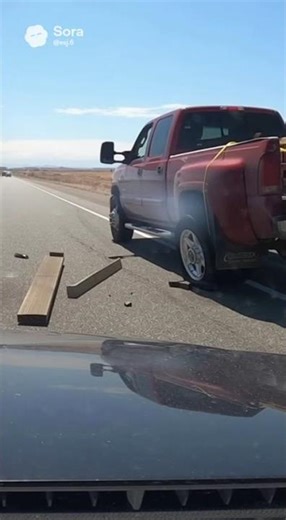Instant tire explosion at 70 mph. Watch the shrapnel fly! 💥🚗💨