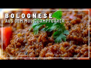 Bolognese aus dem AEG Multidampfgarer #gerykocht