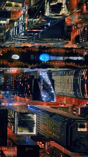 Flying Over San Francisco at Night ✨ City Lights #SanFrancisco #DowntownSF #Skyline