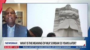 "We have to realize that we are at war, and we now have to chance to come together as a people to [cultural Marxism]." Rep. Burgess Owens explains how America can realize the dream of Martin Luther King Jr. | NEWSMAX