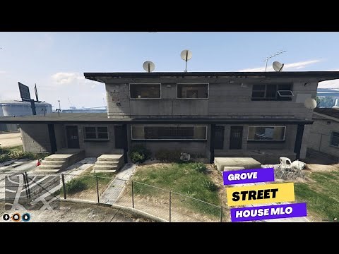Grove street house | Interior & map for Roleplay | FiveM mlo shop
