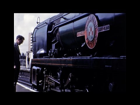 Steam in Colour: Bulleid Pacific 35005 “Canadian Pacific” on May1966 Railtour