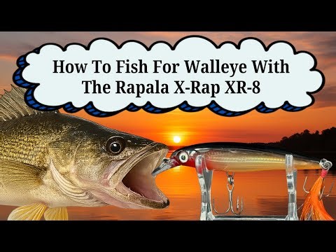 How To Fish For Walleye With The Rapala X-Rap XR-8