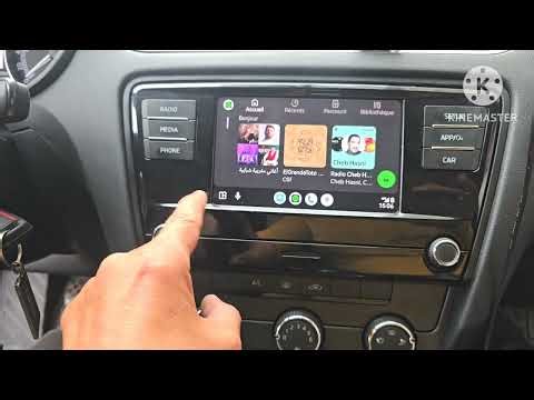 Skoda Octavia 2019 Activation SmartLink Carplay AndroidAuto Swing3 Eclairage D'ambiance☎️0661482268