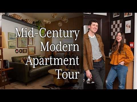 Inside ‪@handyman.graham‬ 281 Sq Ft Mid-Century Modern Apartment