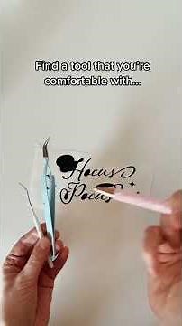 Vinyl Decal Weeding Tips // Cricut Beginner