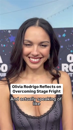 #OliviaRodrigo reflected on how much she has perfected her on-stage presence since her first show. | People