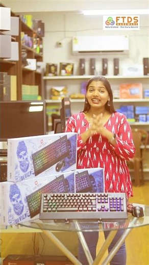 Live Tech – Devil X RGB Keyboard & Mouse Combo #trending #shorts #techshorts