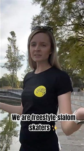 We are freestyle slalom skaters! Subscribe for more videos :) #freestyleslalom