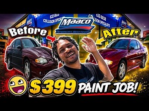 🔥 I Got a $399 MAACO Paint Job… Was It Worth It? (Before & After)