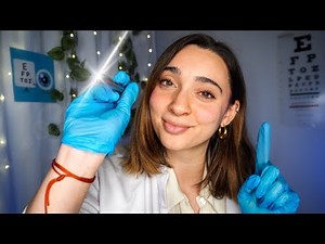 POV: DOTTORESSA TI CONTROLLA LA VISTA in ASMR 🩺👀