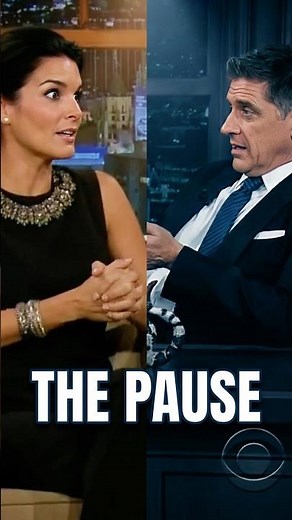Angie Harmon's II Awkward Pause — Craig Can't Take It
