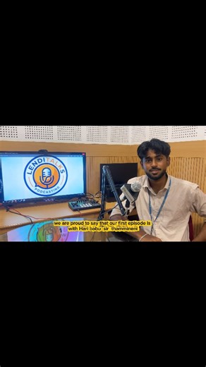 ABHIII 🎀 on Instagram: "🎙️ First Podcast Episode | A Visionary Voice Begins the Journey 🎙️ We are proud and excited to release the promo video of our very first podcast episode, featuring Thammineni Haribabu Sir @haribabu_thammineni Vice Principal, Lendi Institute of Engineering and Technology, English Lab Faculty, and above all, a true visionary leader A mentor who believes in innovation, communication skills, and student empowerment, Hari Sir has always inspired us to think beyond classroom