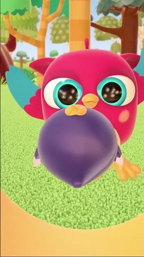 Burung Kecil Meluncur di Perosotan Bersama Penguin Kecil 🦉🐧 #KartunAnak dengan #HopHop #untukanak